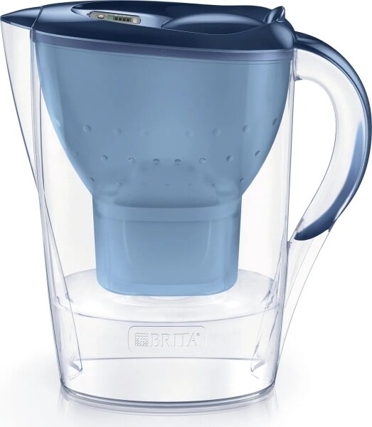 Brita - Water Filter Jug Marella Blue + 1 Maxtra Filter Cartridge 2.4L