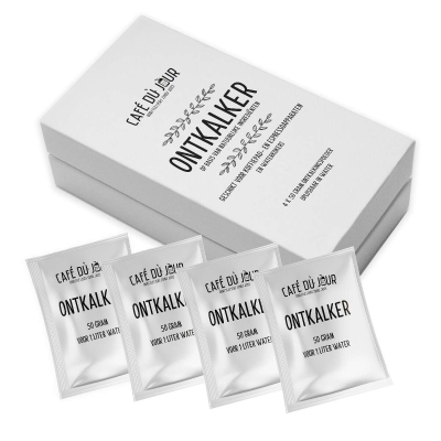 Café du Jour Descaler 4x50g descaling powder